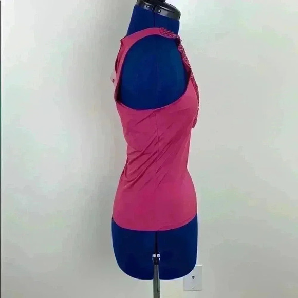 🆕 NWT Bisou Bisou halter top w/ beaded nec… - Picture 4 of 7